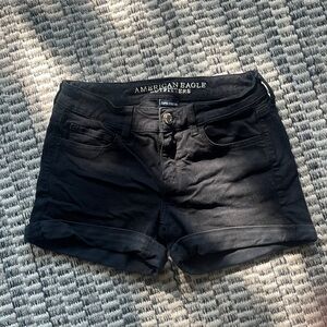 American Eagle High Rise Jean Shorts Hi Rise Shortie 4